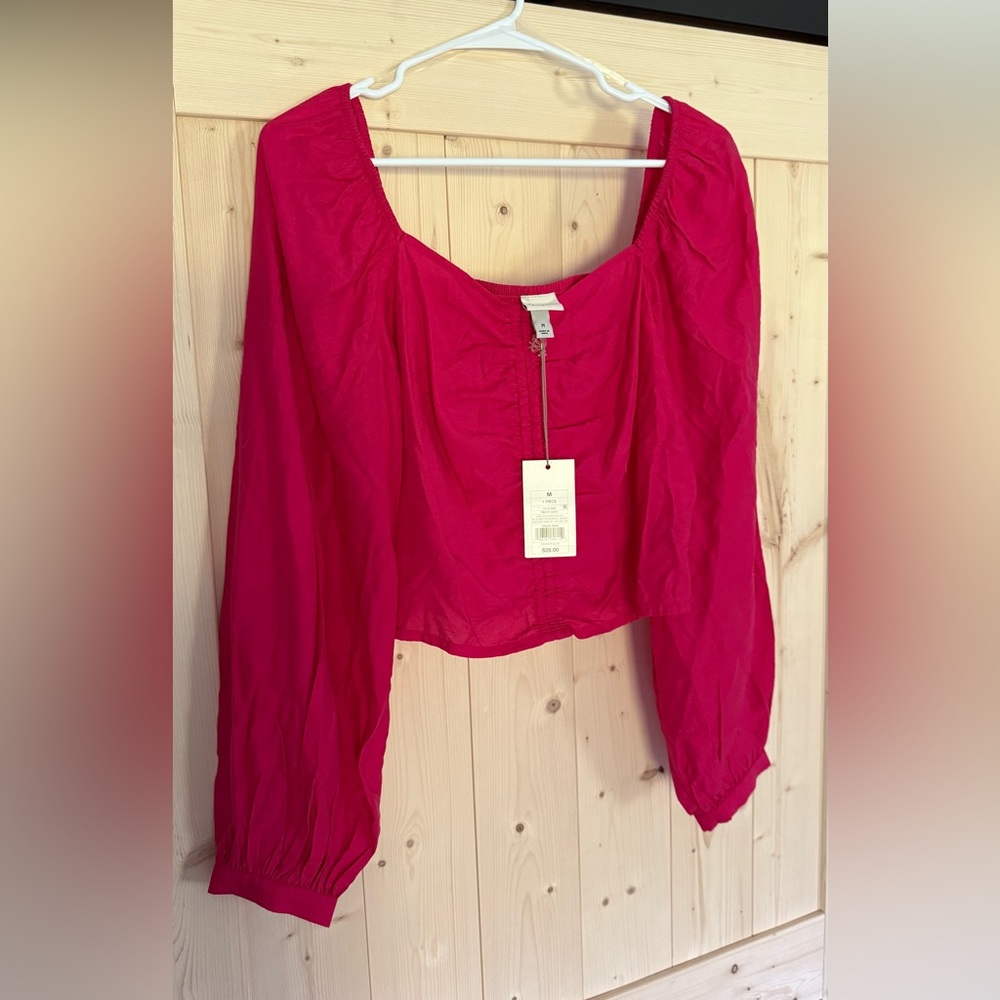 a new day Vibrant Pink Women's Blouse
